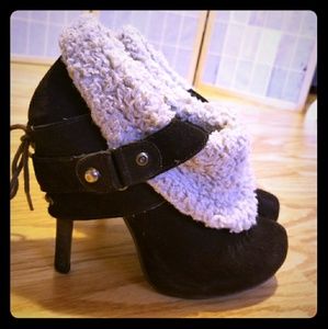 Naughty monkey, brown, suede bootie